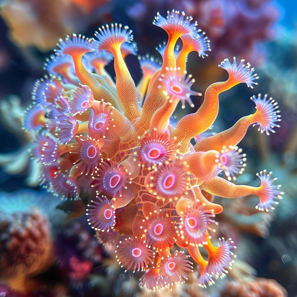 Вид асцидий -  этот организм сам съедает свою хорду и свой, пусть и примитивный, мозг, который состоит из пучков нейронов.