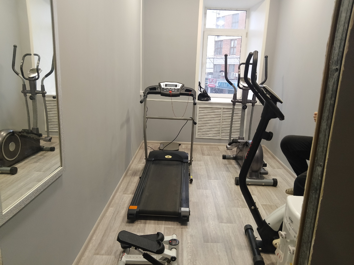 Фото автора, сходила на тренажëры