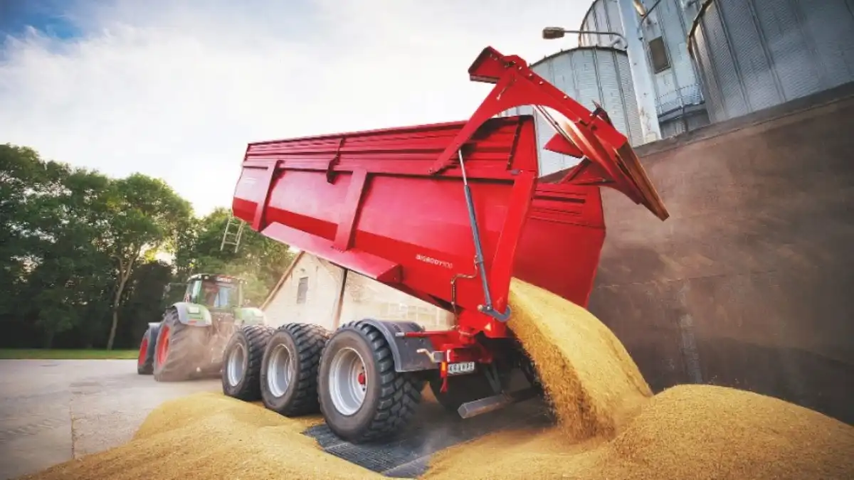 Фото: mechaman.nlKrampe представит на Agritechnica 2025 новый самосвал Big Body 900 с тремя управляемыми осями