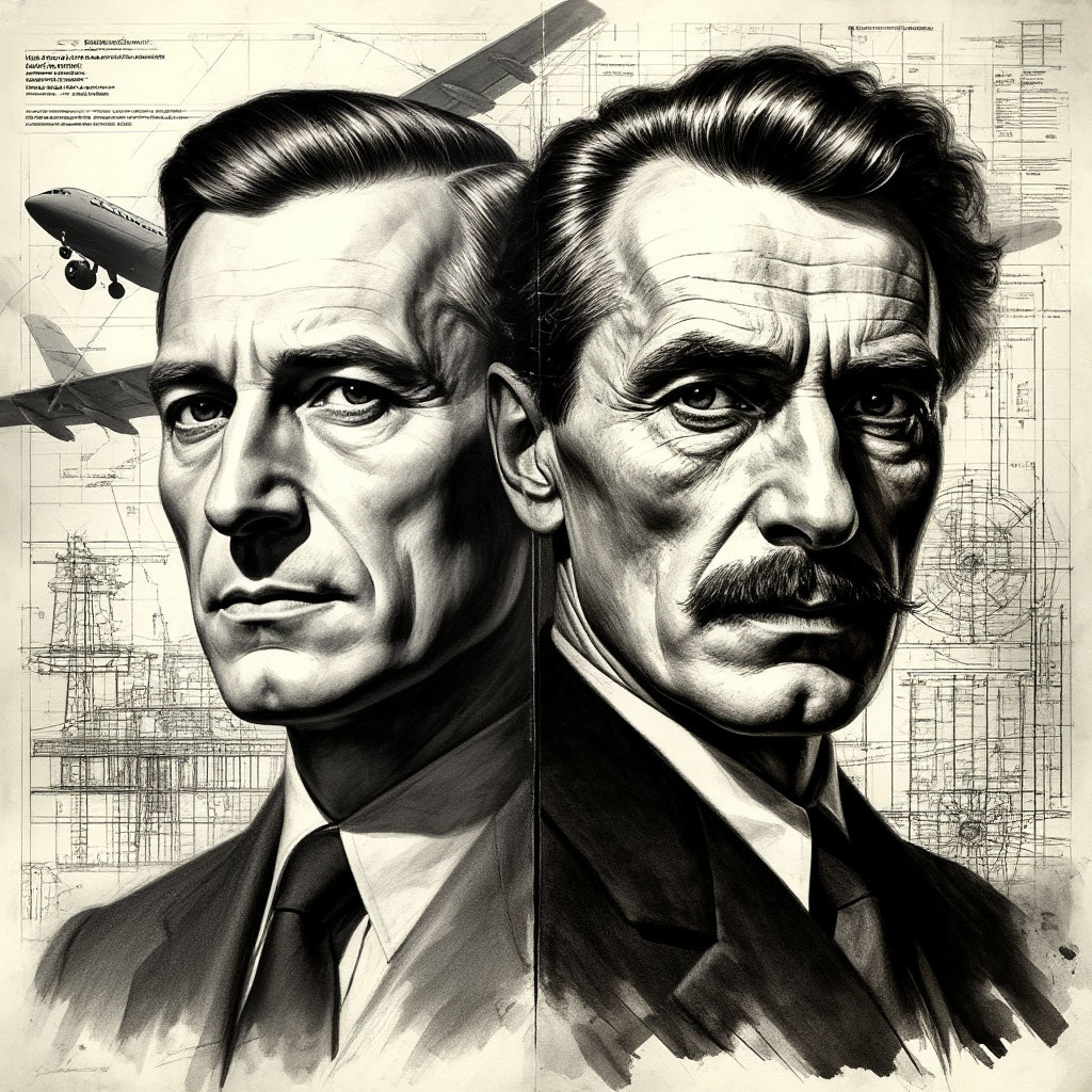 Иллюстрация "Засекреченный портрет" создана сетью Шедеврум