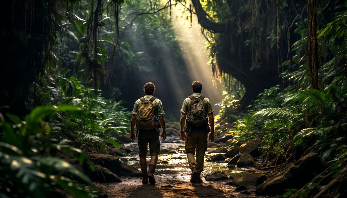 Исследователи отправились к пещерам.