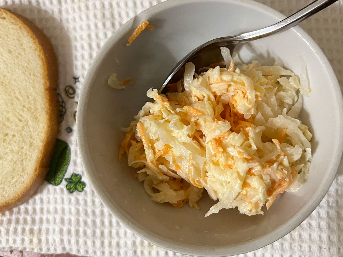 Салат из редьки и морковки