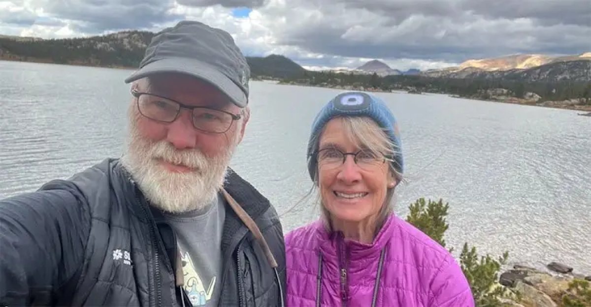 Фред Рамсделл с женой