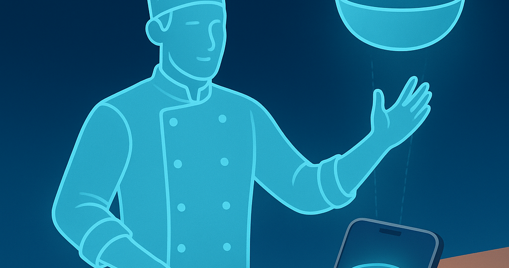 🍽️ Голограммы на кухне: как AR уже меняет повседневную жизнь