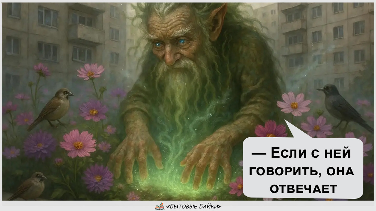 Странный старик лечил землю разговорами - Рассказ