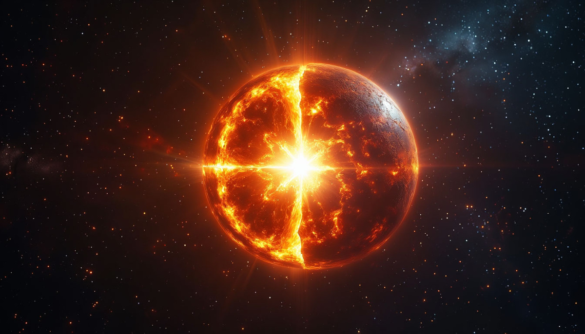 Звезда в разрезе