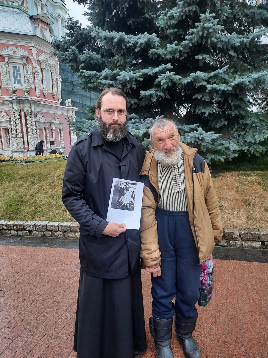 Мы с Сергием Пантелеймоновым в Свято-Троицкой Сергиевой Лавре