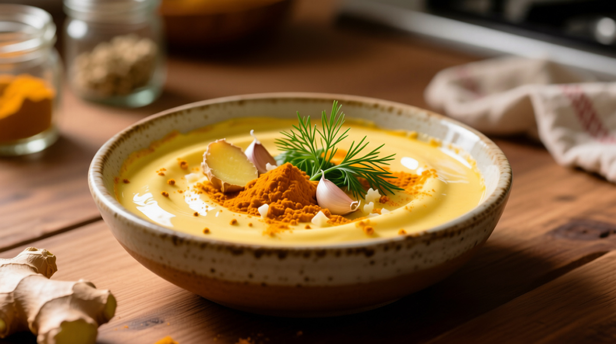 Йогуртовый маринад с куркумой
