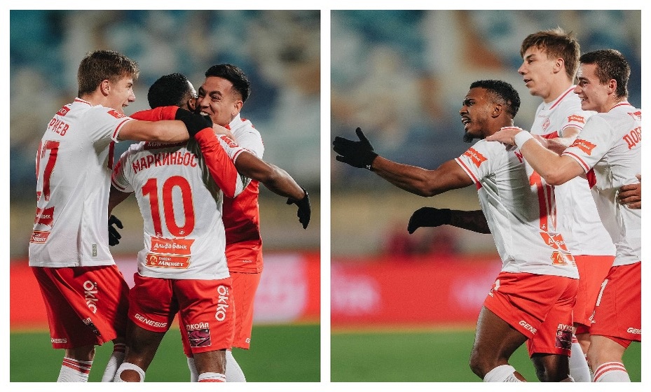    "Спартак" обыграл "Динамо" Мх в заключительном туре группового этапа Кубка России. Фото: коллаж