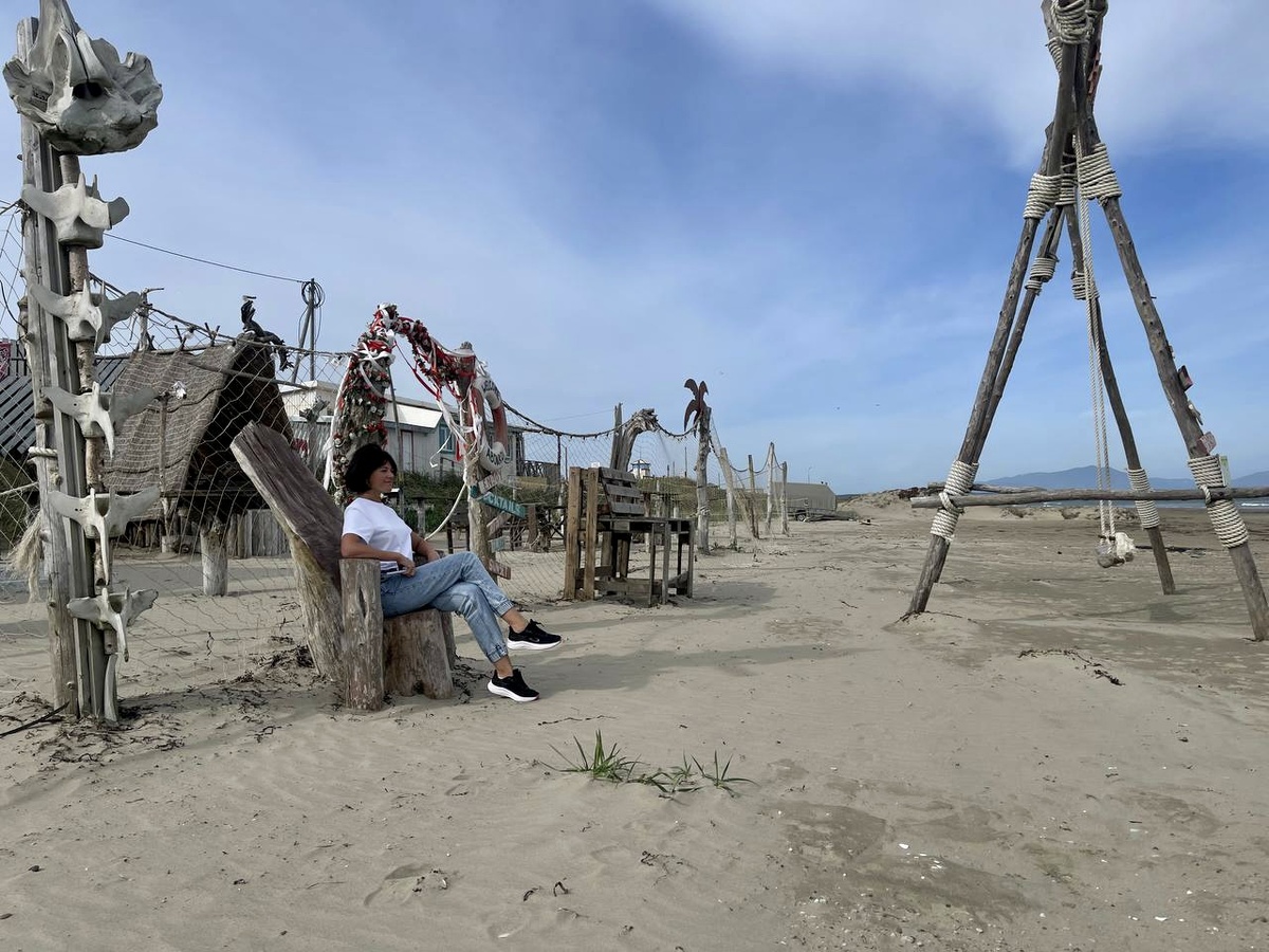 На берегу моря