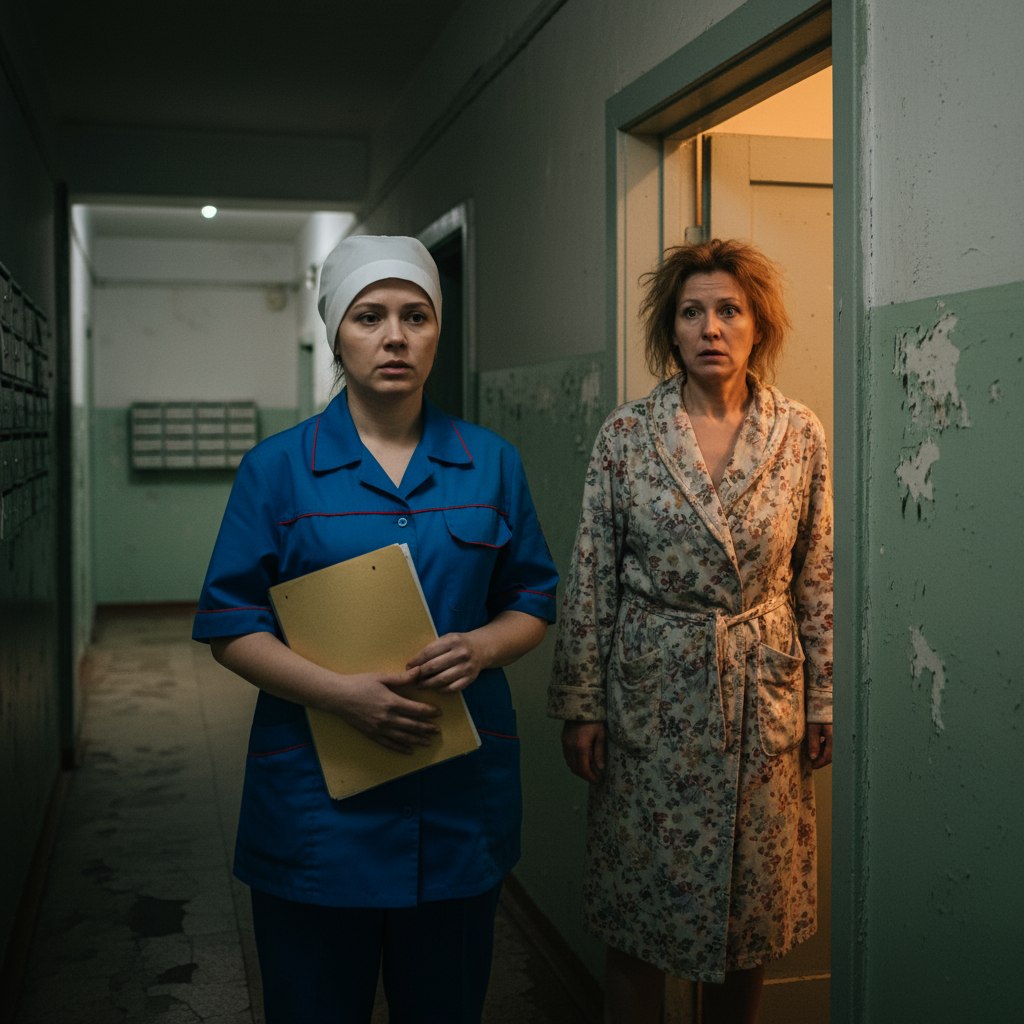 Фельдшер у двери