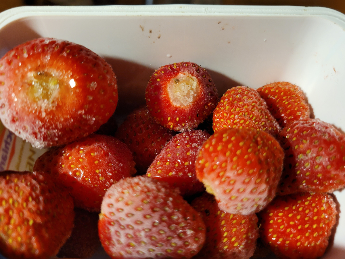 Замороженная клубника