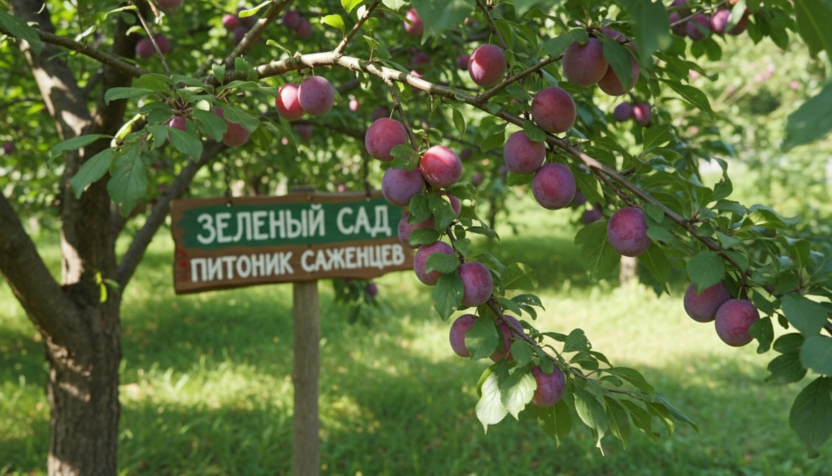 Уход за саженцами сливы в Уфе.