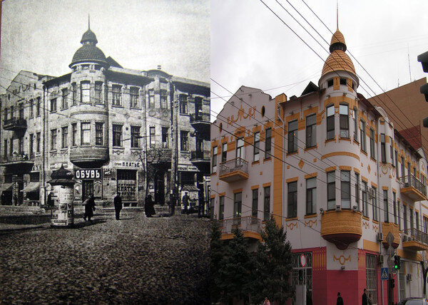 Вот так выглядел дом Мизинова в начале 20-го века.