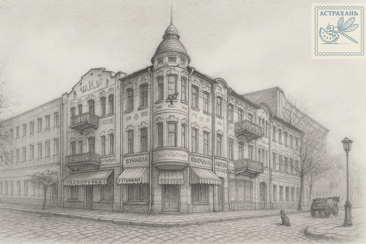 Дом Мизинова, каким я его вижу в начале 20-го века