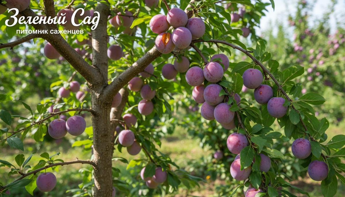 Посадка саженцев сливы в Самаре.
