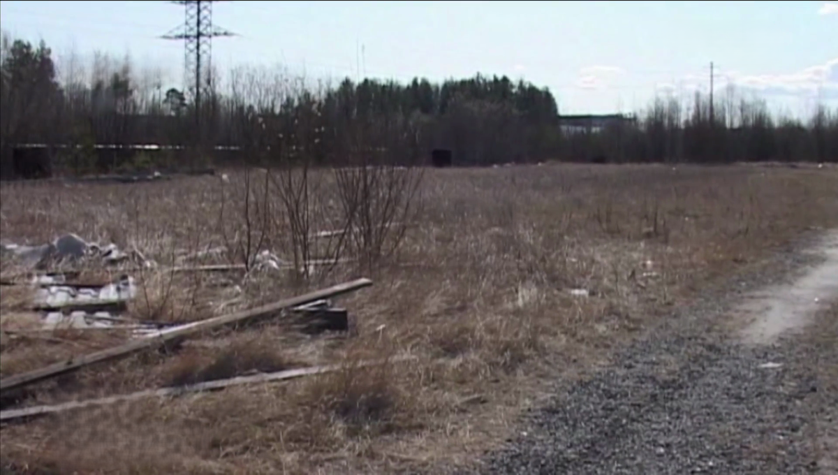 Участок пути, где исчезла девочка