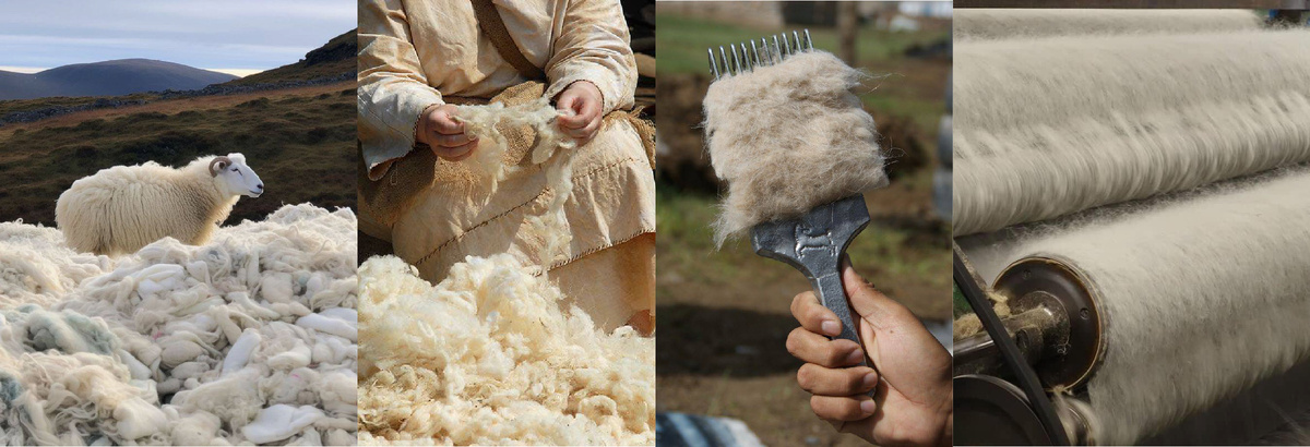 Процесс изготовления кашемирового полотна