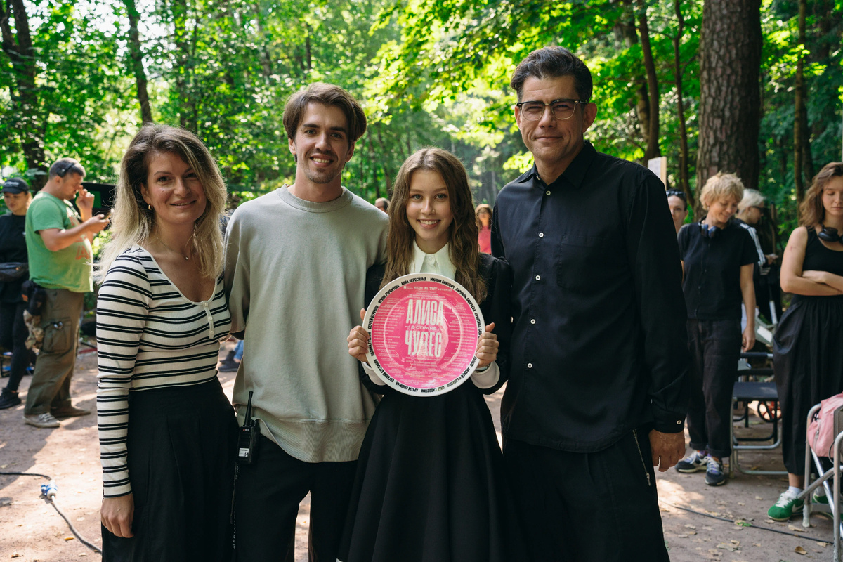 Карина Чувикова, Юра Хмельницкий, Анка Пересильд, Данила Шарапов. / Kinopoisk