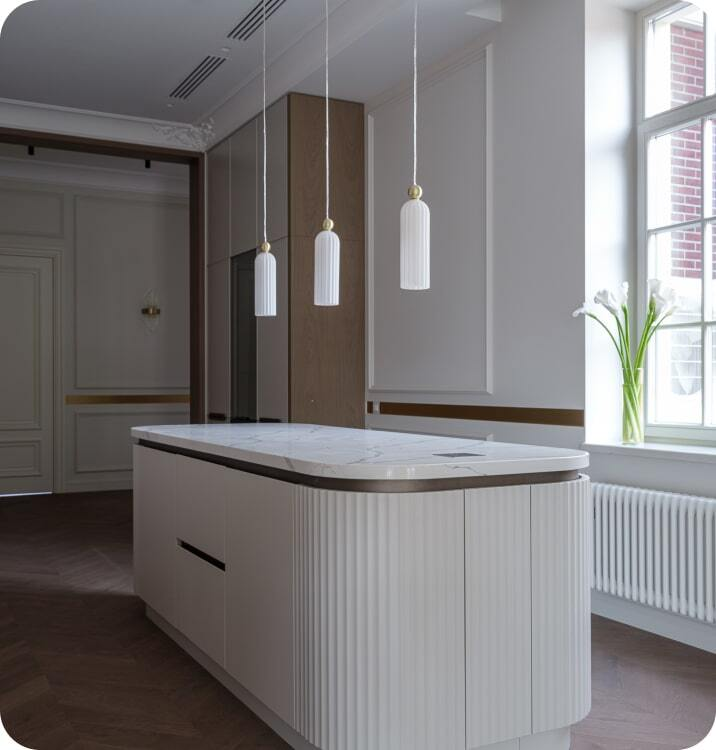 Остров в реализованной кухне Nika