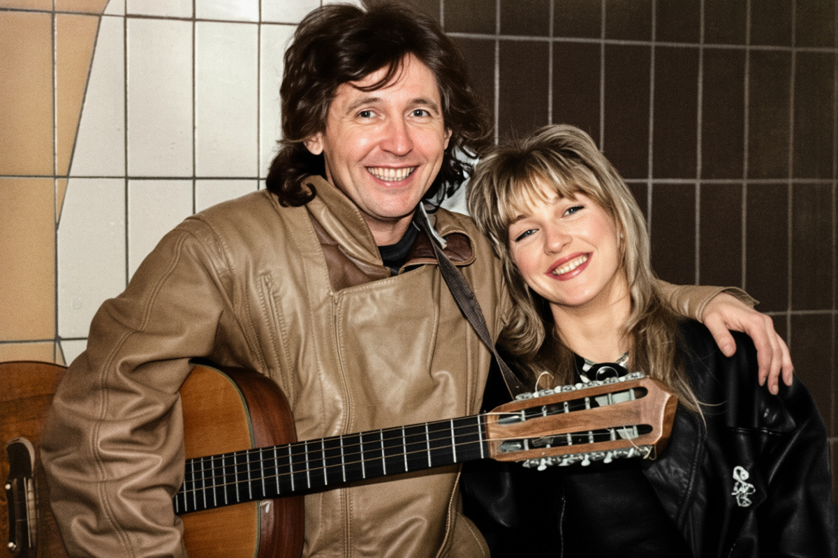 Вячеслав Малежик и Катя Семёнова