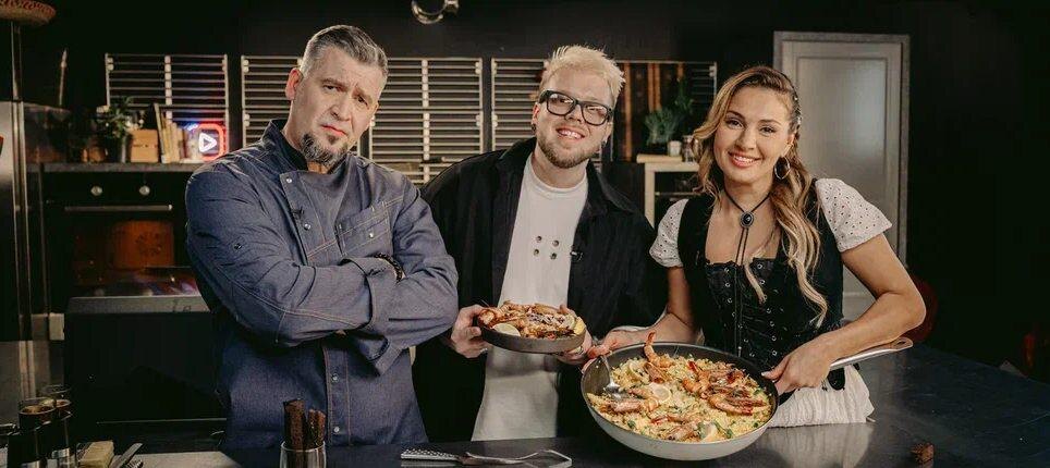 Азиатский Коул Слоу с Лангустинами на Гриле и Паэлья с лангустинами в обычной сковороде. Выбирайте, какой лучше?