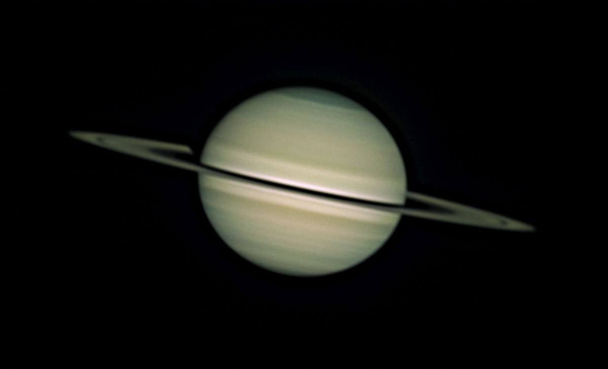 Сатурн в августе 2025 года, изображение из открытых источников