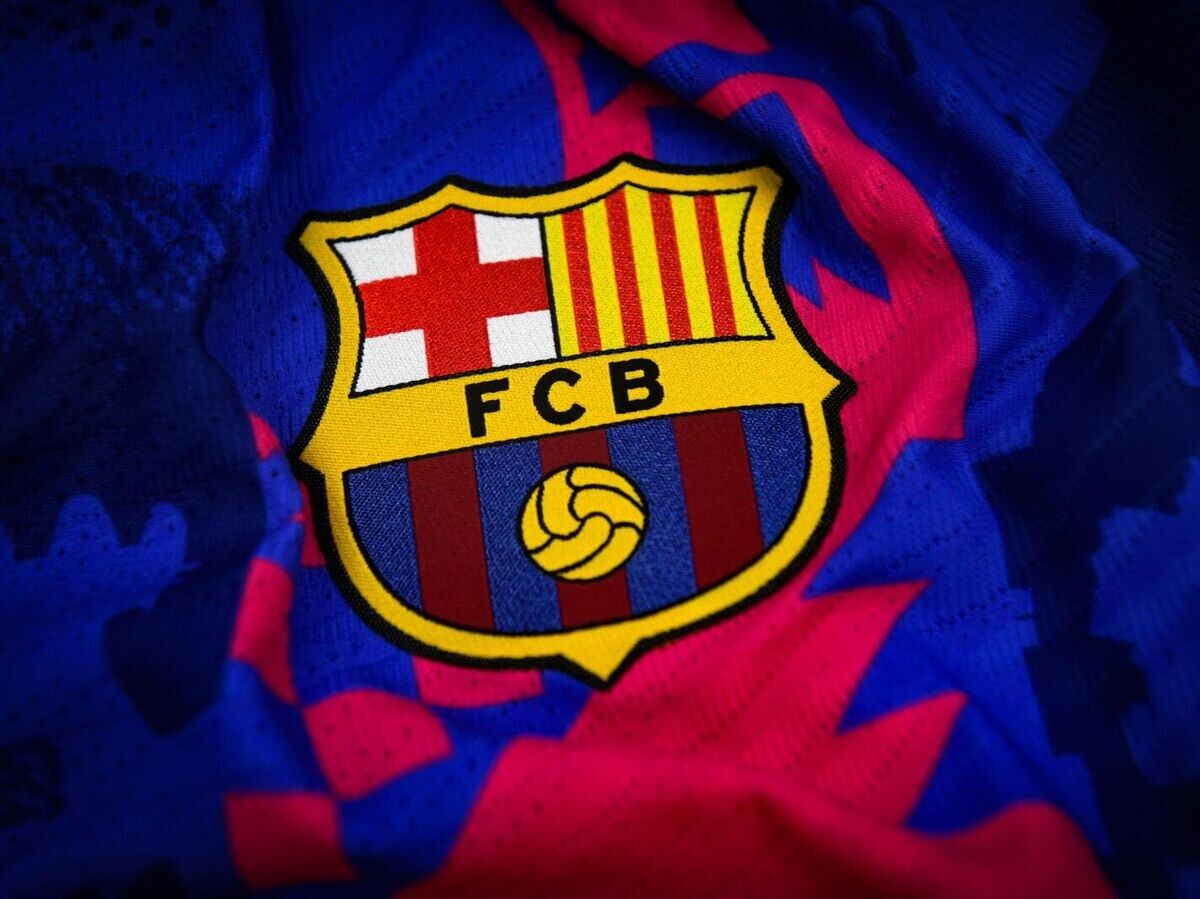    Эмблема испанской "Барселоны"© ВК-аккаунт Лиги чемпионов УЕФА