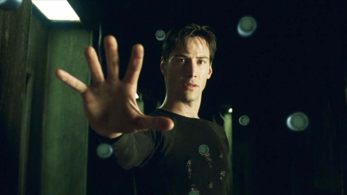 Кадр из фильма "Матрица"