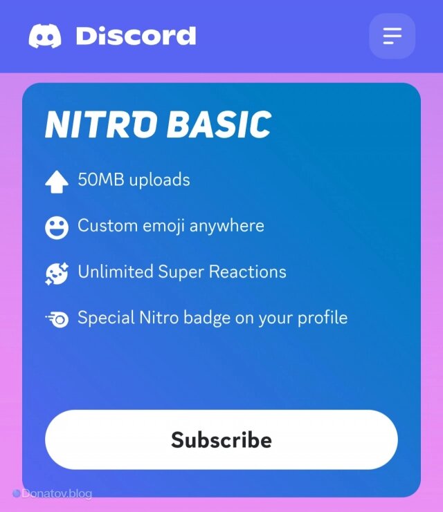    Nitro Basic