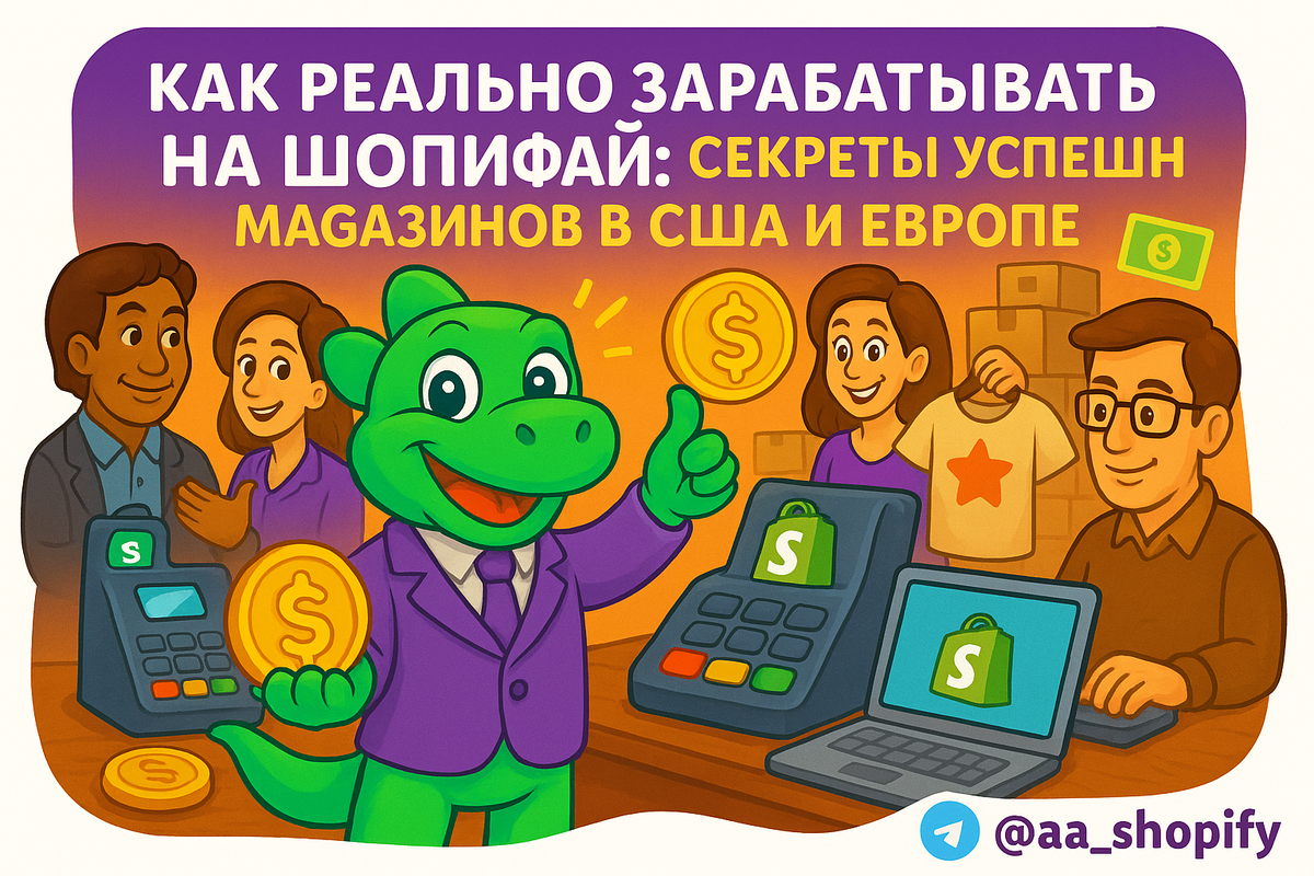    Как реально зарабатывать на Шопифай: секреты успешных магазинов в США и Европе aa_ecom