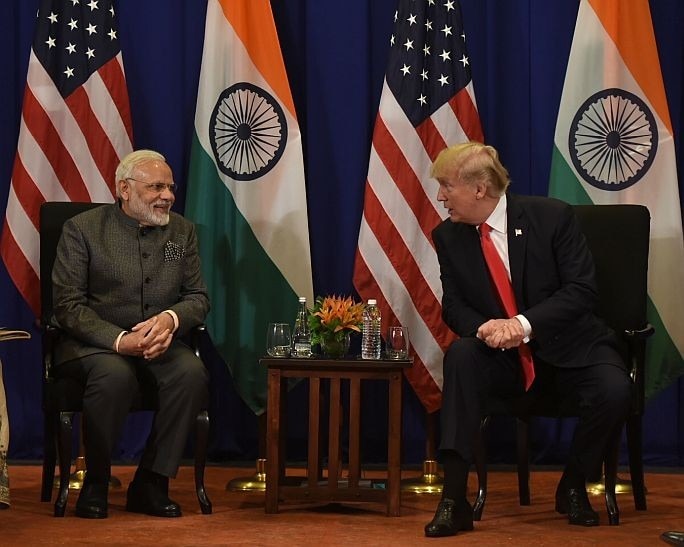    Нарендра Моди и Дональд Трамп / Источник: Narendramodi.in