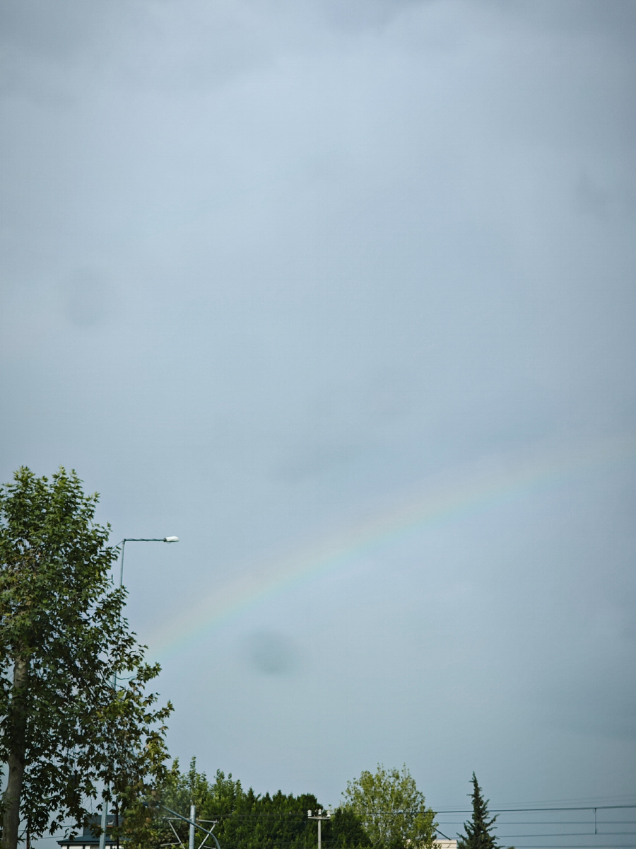 Радуга между туч