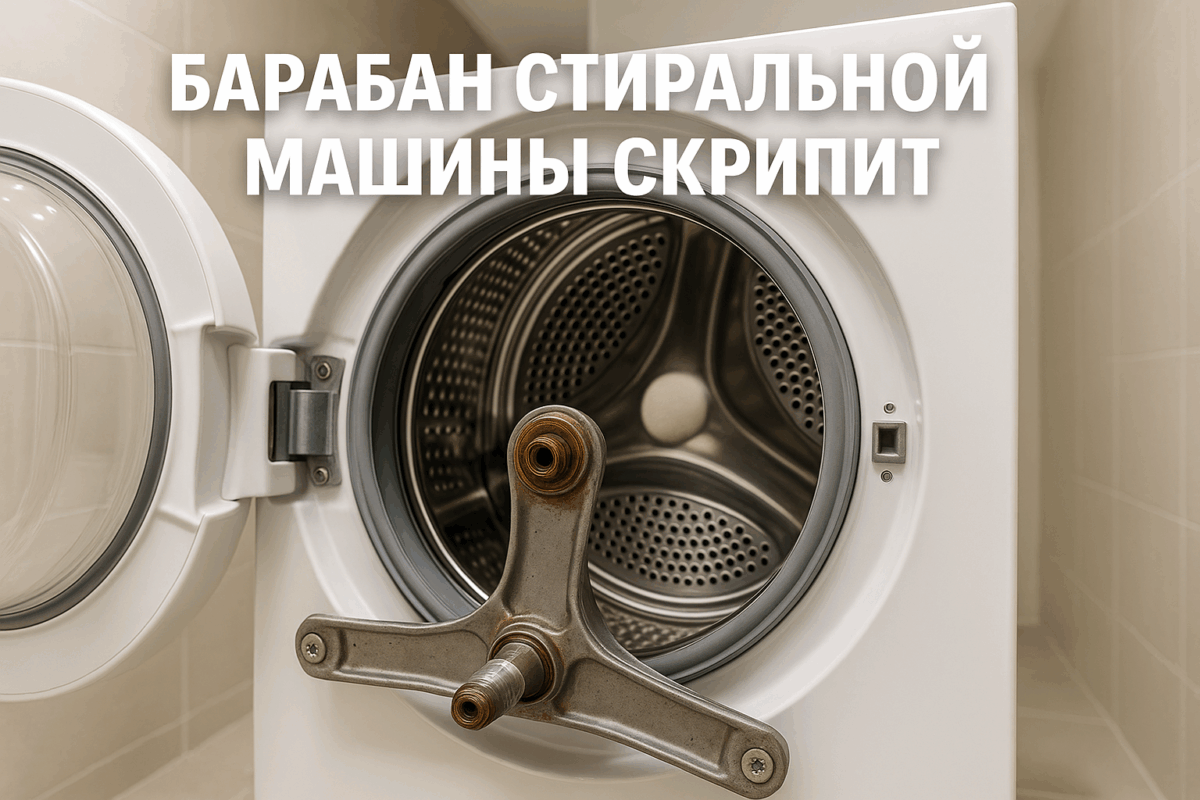    Барабан стиральной машины скрипит — что делать Михаил Юрьевич
