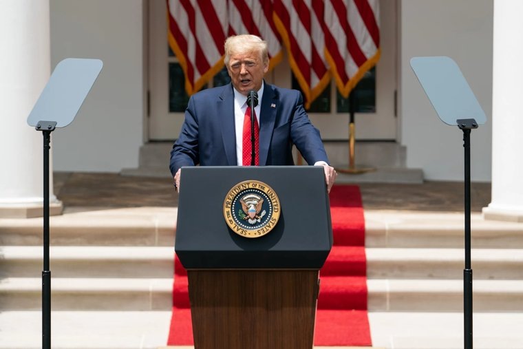    Трамп сделал ряд заявлений в Белом доме