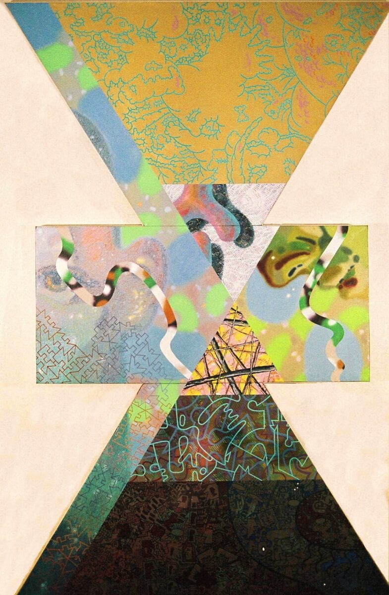 "Ступени к Свету" 200см 140см х.м. 1991г