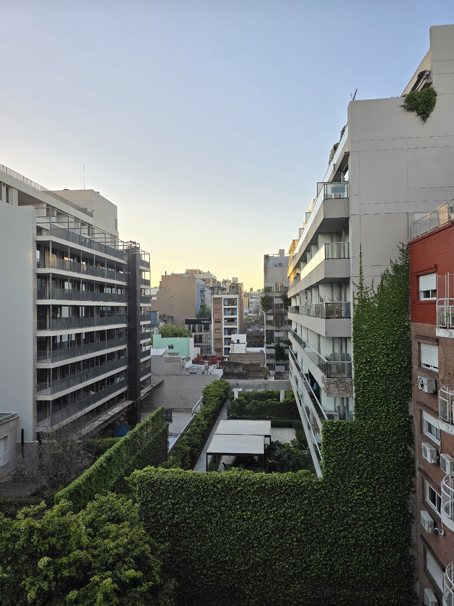 Вид с балкона нашей гостиницы