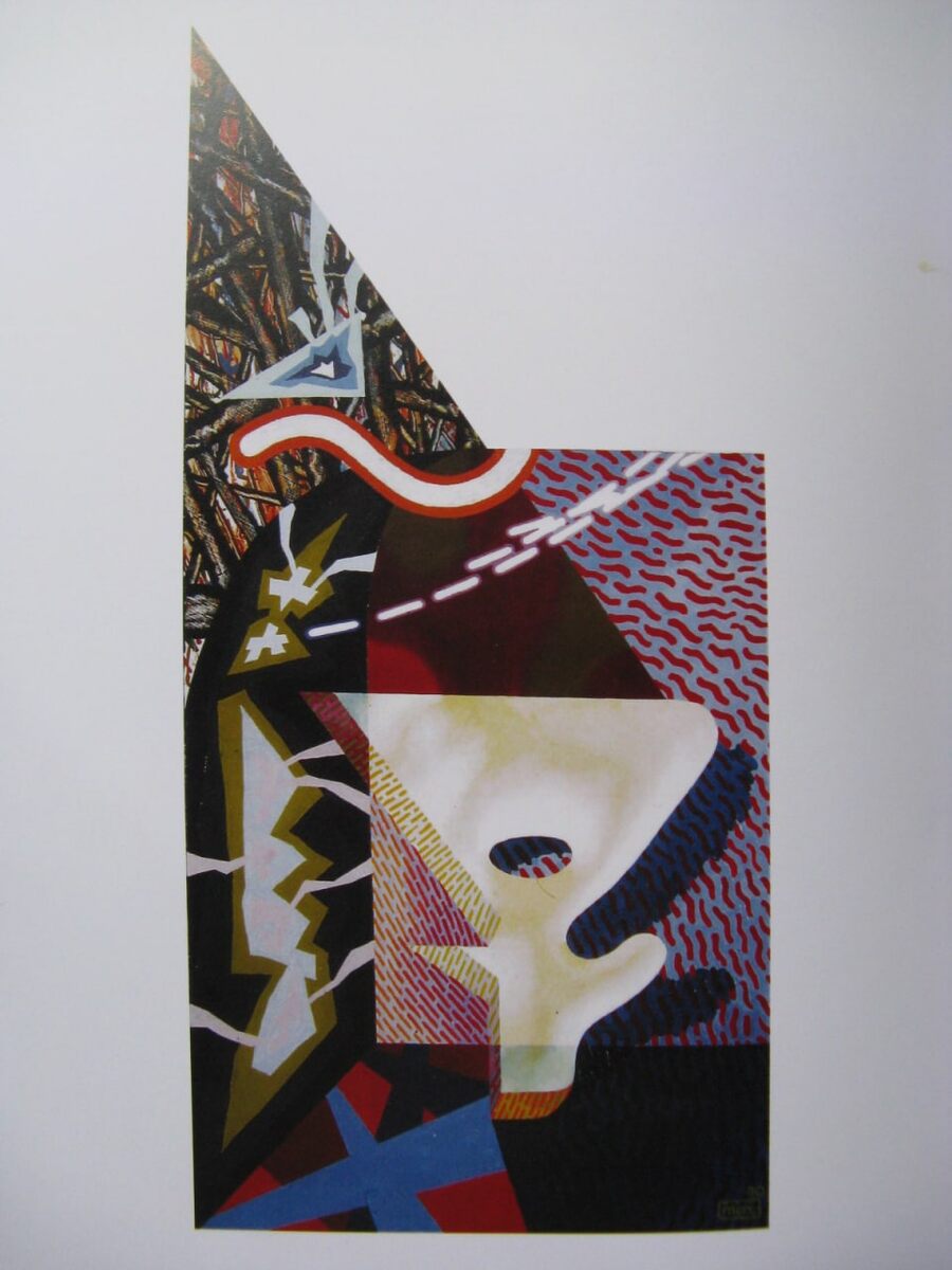 "У окна" 90см 50см. х. м. 1990г