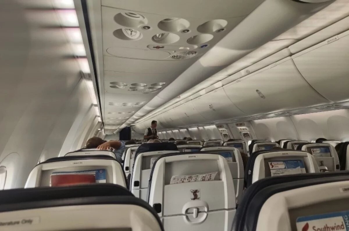    Нетрезвая пассажирка напала на экипаж рейса Астана – Новосибирск