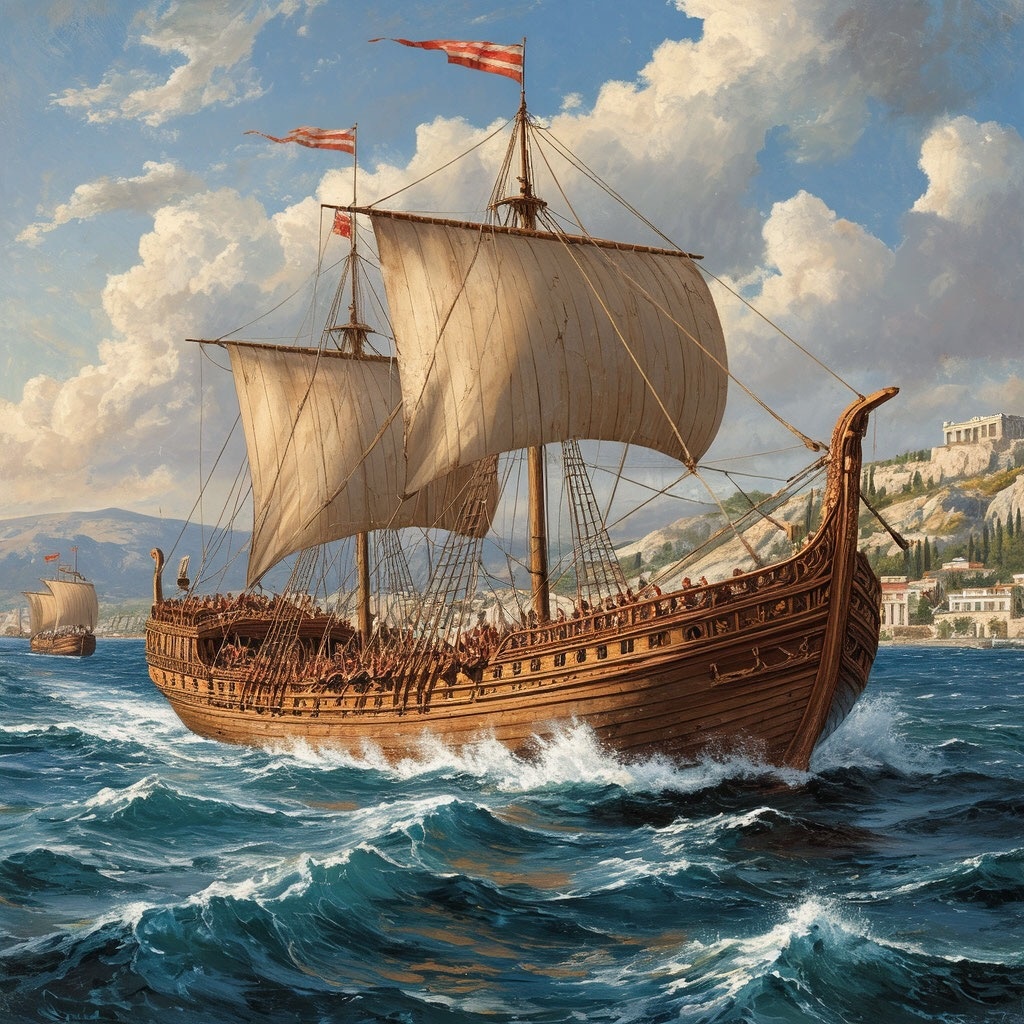 Триремы: Древнегреческий «Блицкриг» на Волнах, Который Спас Европу