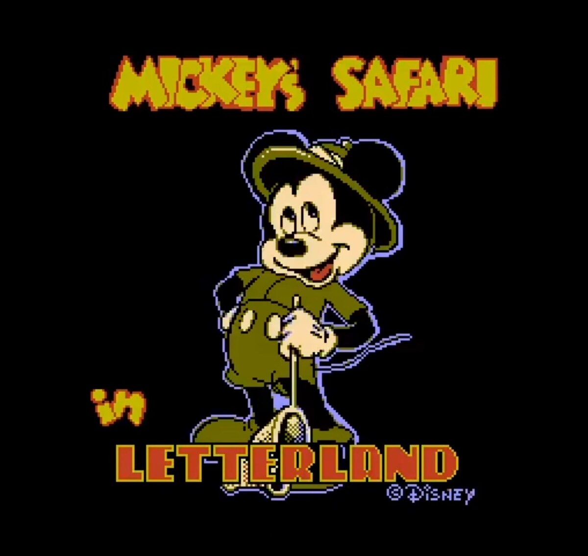 Mickey's Safari in Letterland Dendy