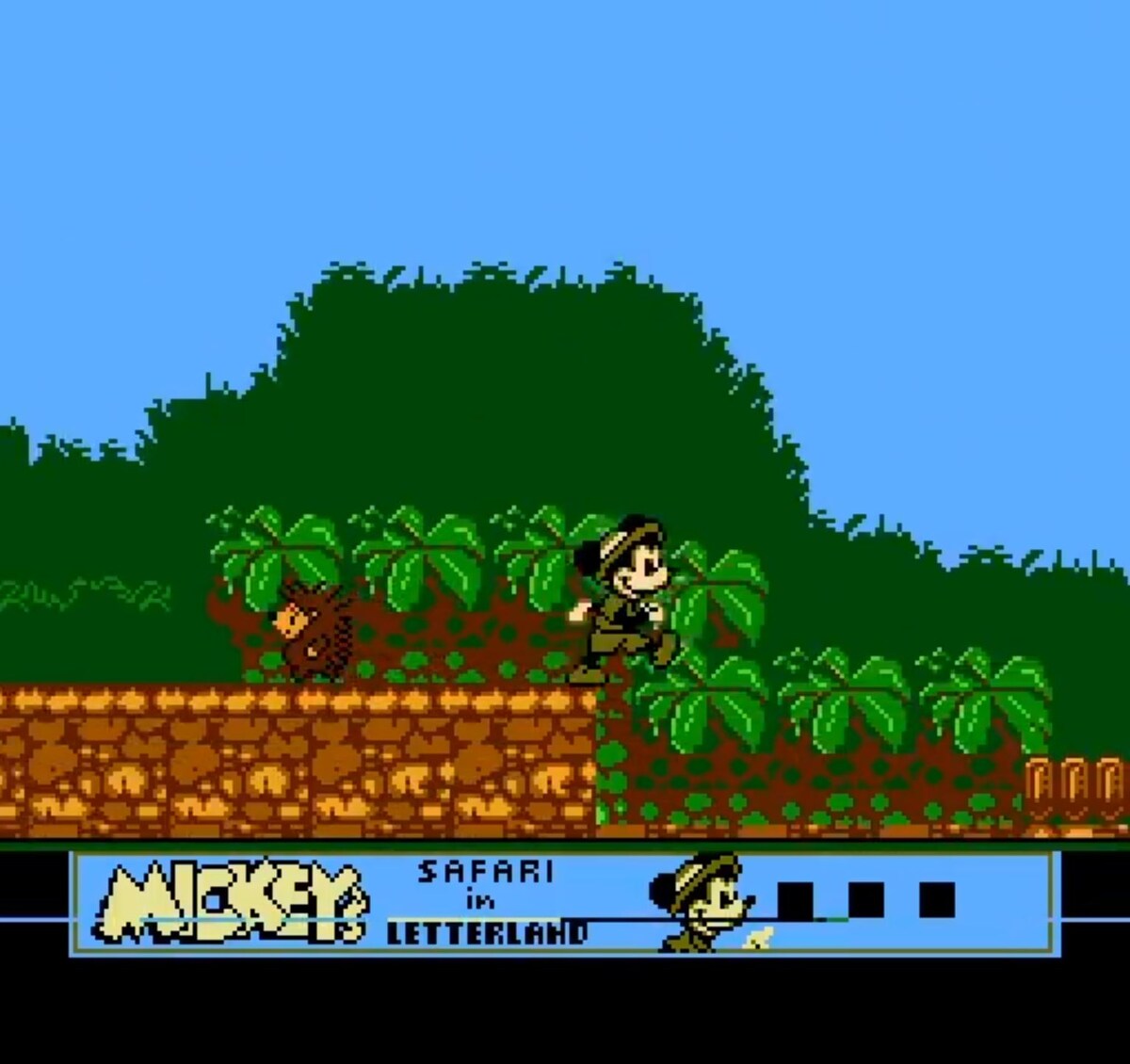 Mickey's Safari in Letterland Dendy