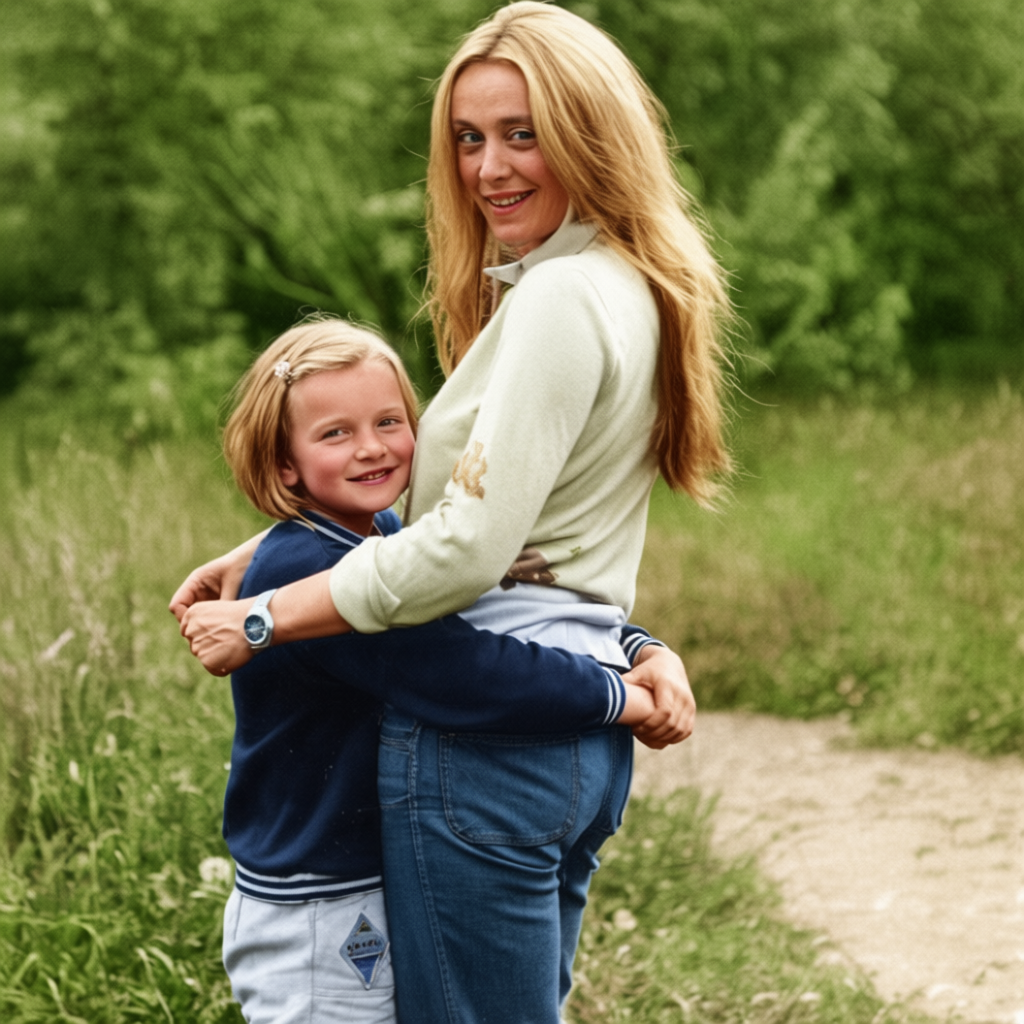 Маргарита Терехова с дочкой Анной