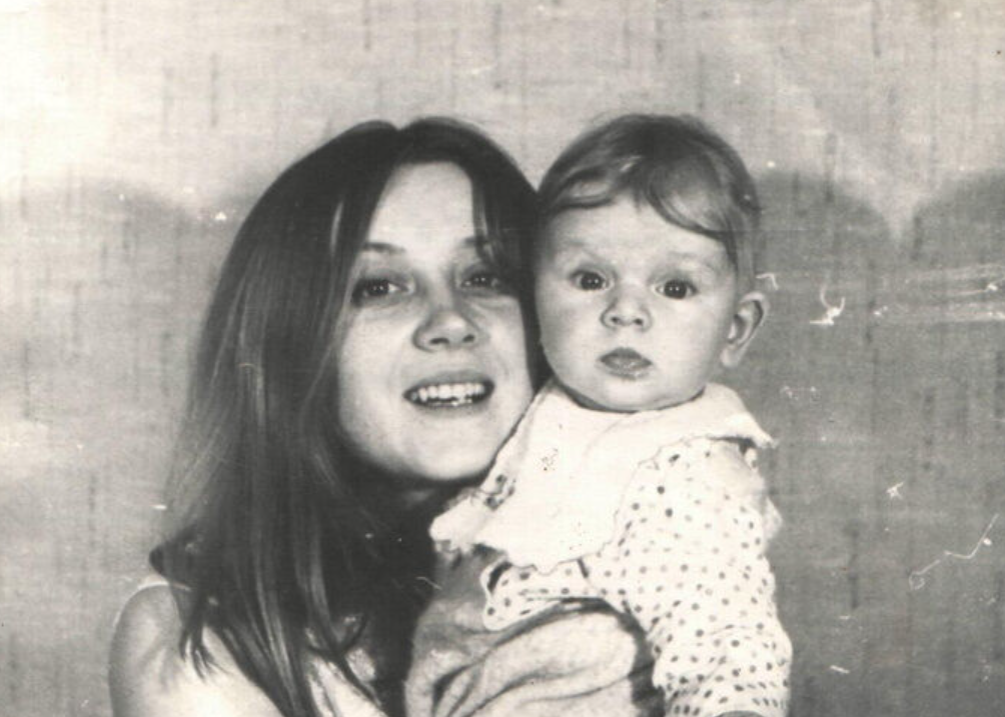 Маргарита Терехова с дочкой