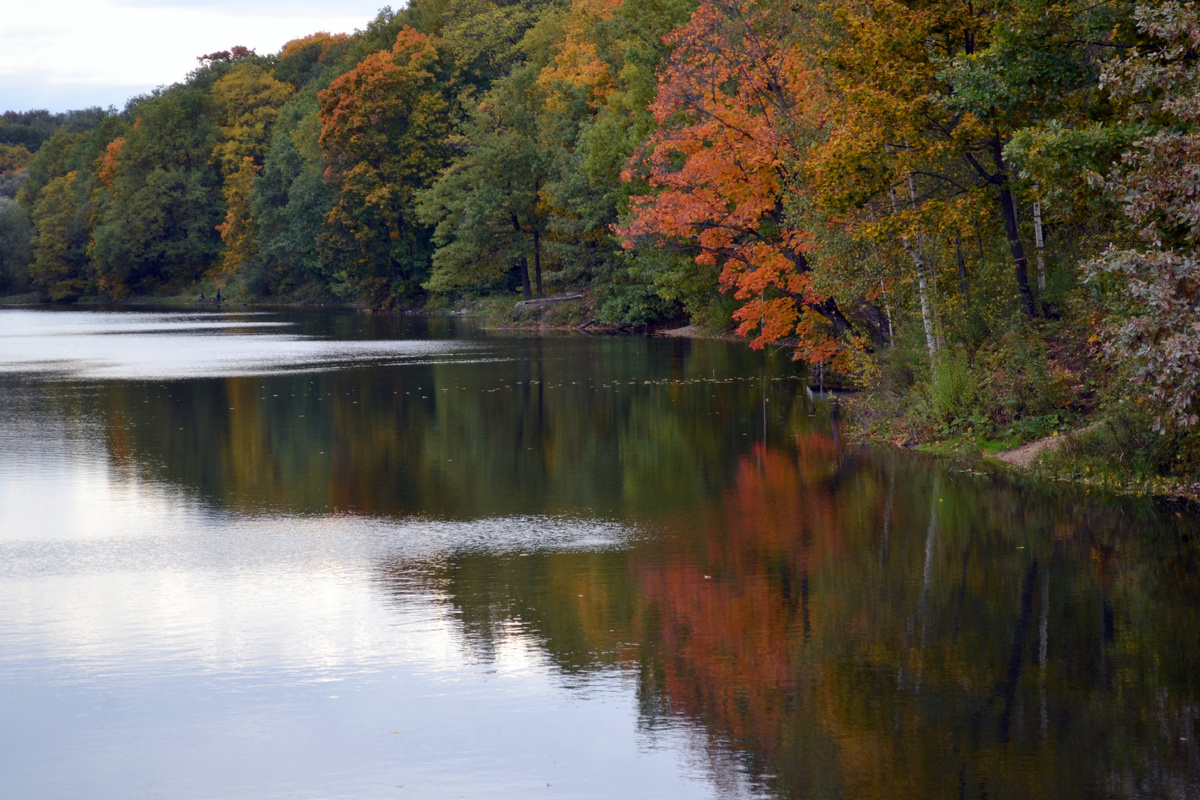 Озеро на Щёлоковском хуторе. Нижний Новгород