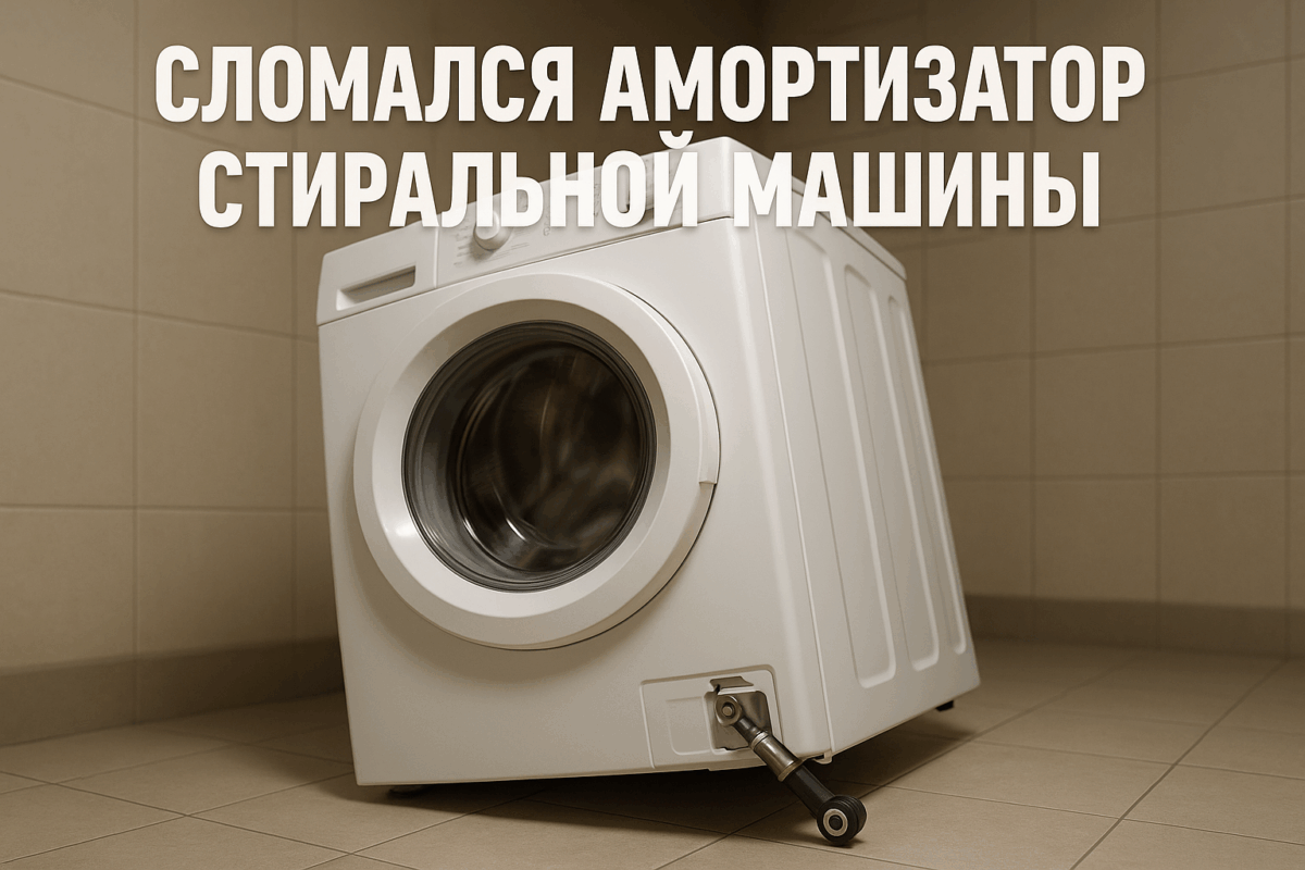    Сломался амортизатор стиральной машины — признаки Михаил Юрьевич