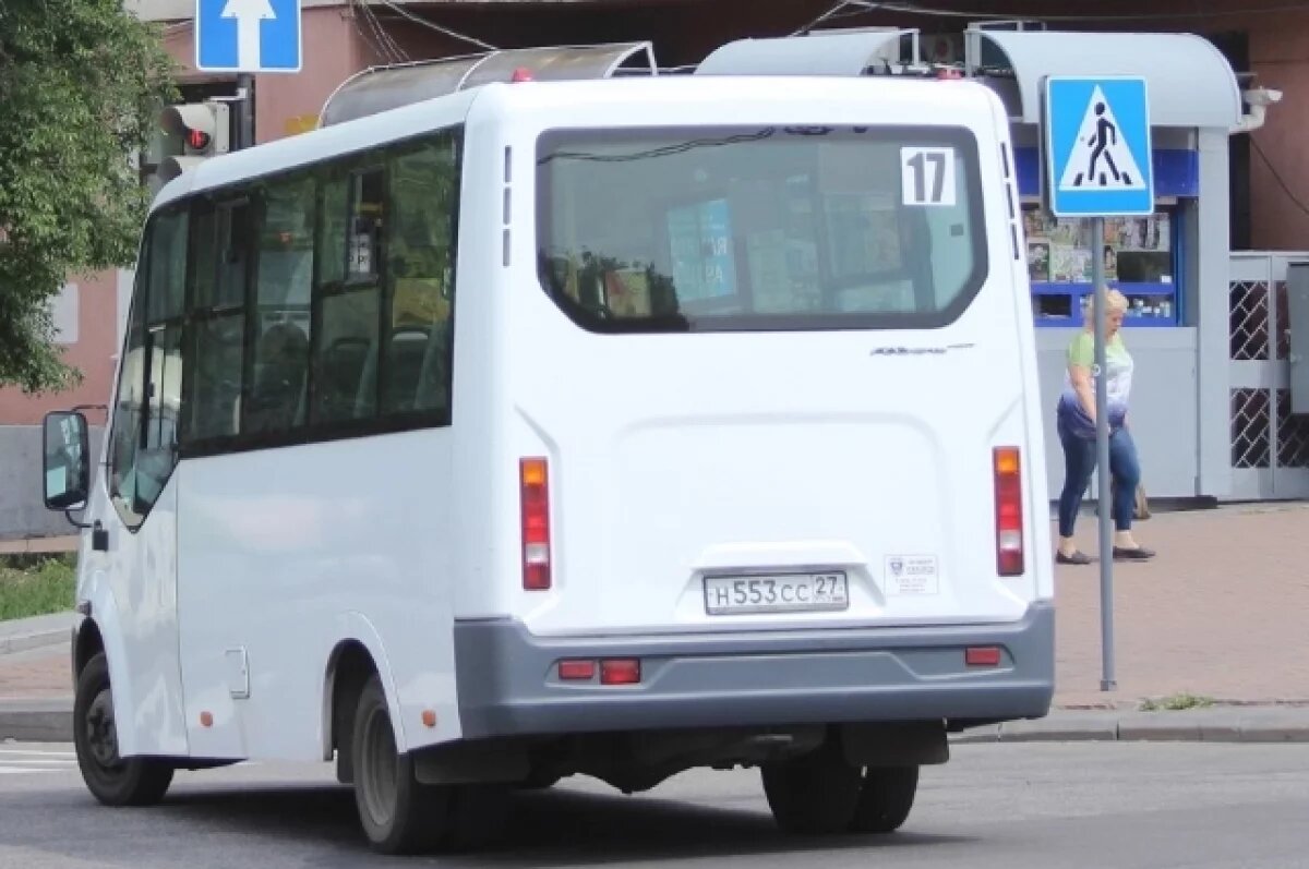    В Хабаровске временно изменится схема движения автобусов №17