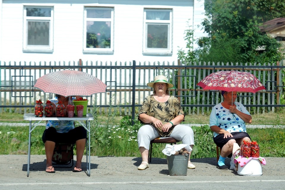   Дом у дороги — не самое выгодное приобретение с точки зрения тишины и экологии. Но для торговли — лучше не придумаешь. Алексей БУЛАТОВ