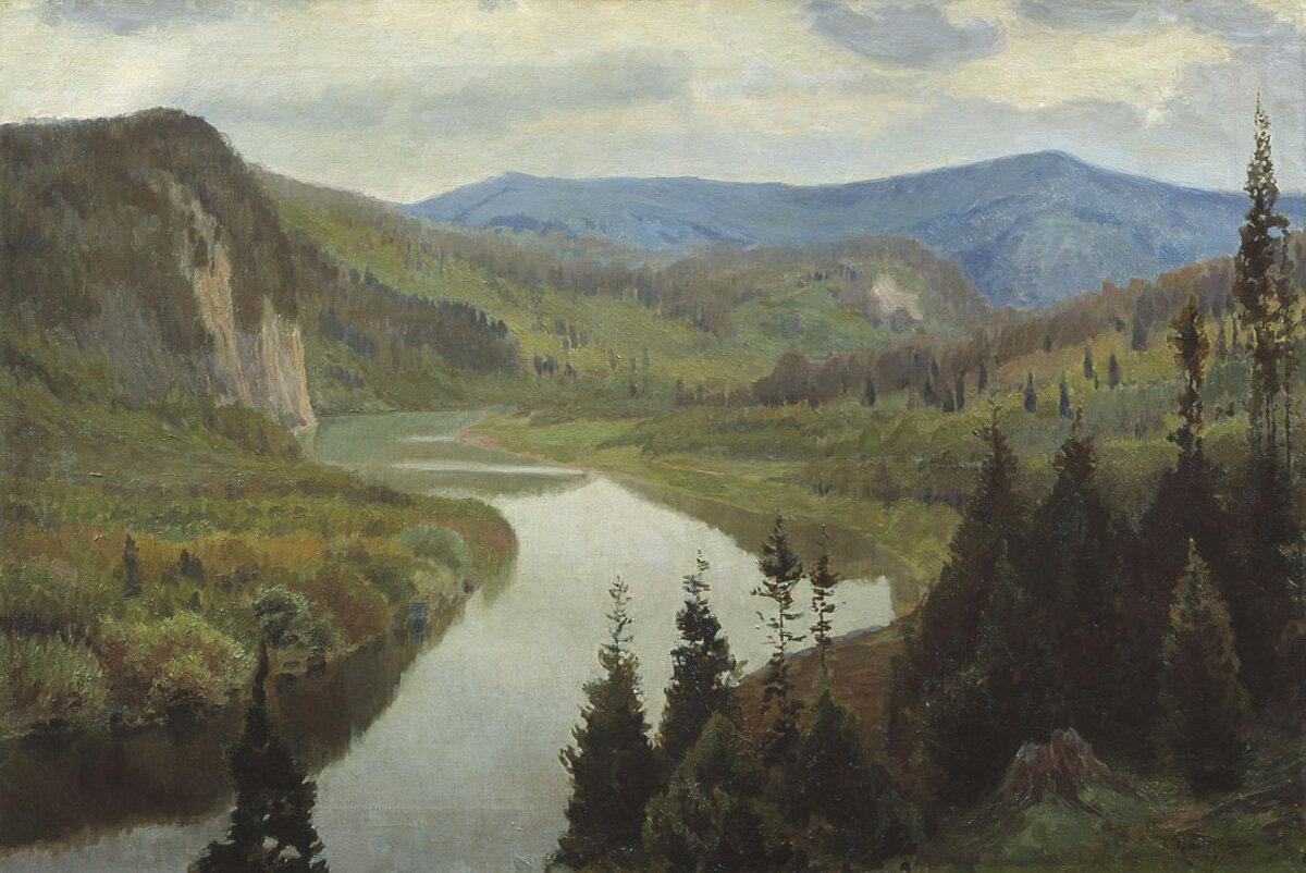 "Урал", В.В. Переплетчиков, 1897. Художественный музей Алтайского края, Барнаул.