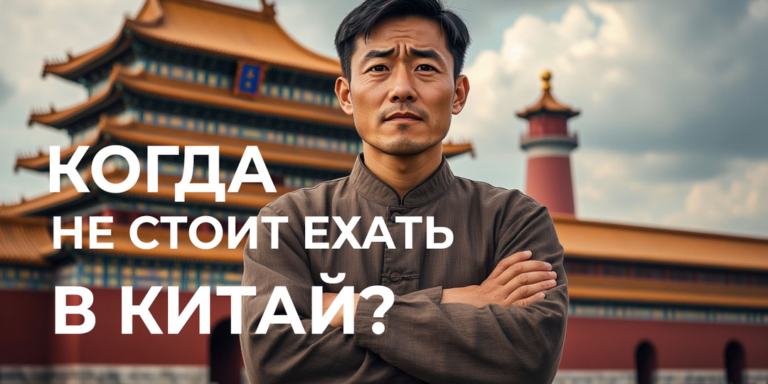 Когда НЕ стоит ехать в Китай? Сохраните эти даты